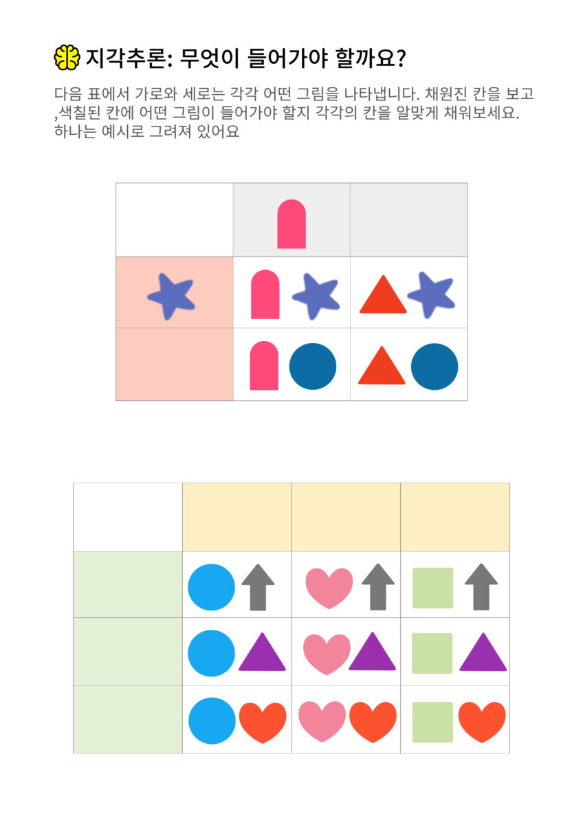 무엇이 들어가야 할까요